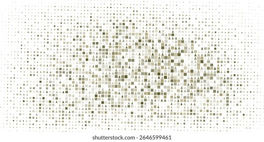 Padrão de meio-tom monocromático abstrato. Painel futurista. Fundo pontilhado de grunge com círculos, pontos, ponto. Elemento de design para banners da web, cartazes, cartões, papéis de parede, sites. 