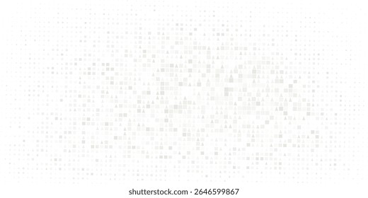 Abstract monochrome halftone pattern. Futuristic panel. Grunge dotted backdrop with circles, dots, point. Design element for web banners, posters, cards, wallpapers, sites. 