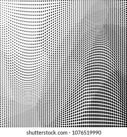 Abstract monochrome halftone pattern. Low poly design template vector illustration with dots. Modern dotted background for web sites, labels, banners, corporate identity, cover design