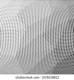 Abstract monochrome halftone pattern. Low poly design template vector illustration with dots. Modern dotted background for web sites, labels, banners, corporate identity, cover design