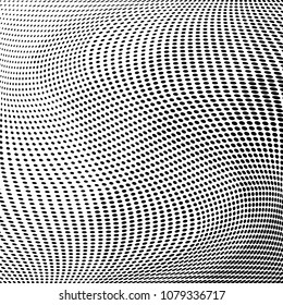 Abstract monochrome halftone pattern. Low poly design template vector illustration with dots. Modern dotted background for web sites, labels, banners, corporate identity, cover design