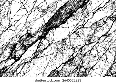 Abstract monochrome image showing a high contrast pattern of black and white shapes and lines grunge.