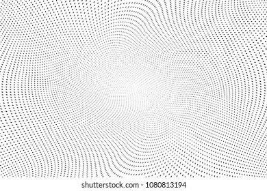 Abstract monochrome light halftone pattern. Soft curves. Vector illustration with dots. Modern dotted background.Template for web sites, stickers, labels,banners,
corporate identity, cover design