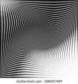 Abstract monochrome light halftone pattern. Soft curves. Vector illustration with dots. Modern dotted background.Template for web sites, stickers, labels,banners,
corporate identity, cover design