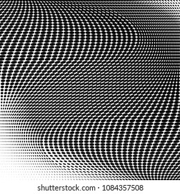 Abstract monochrome light halftone pattern. Soft curves. Vector illustration with dots. Modern dotted background.Template for web sites, stickers, labels,banners,
corporate identity, cover design