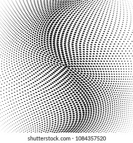 Abstract monochrome light halftone pattern. Soft curves. Vector illustration with dots. Modern dotted background.Template for web sites, stickers, labels,banners,
corporate identity, cover design