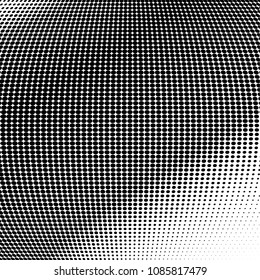 Abstract monochrome light halftone pattern. Soft curves. Vector illustration with dots. Modern dotted background.Template for web sites, stickers, labels,banners,
corporate identity, cover design
