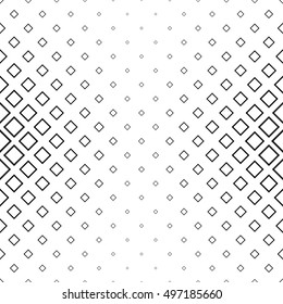 Abstract monochrome line square pattern background design