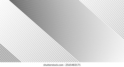 Abstract monochrome line texture background. Minimal gray line pattern background for retro and graphic effect. Vector, eps10.