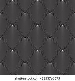 Resumen de fondo monocromo lineal. Rombos de mosaico geométrico sin inconveniente.