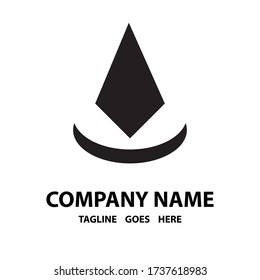Abstract Monochrome Logo. Template For Creating Logos, Emblems