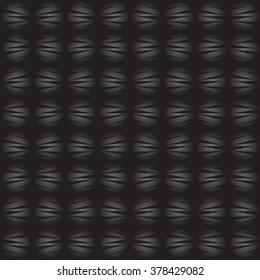 Abstract monochrome pattern with circle shapes. Geometric repeatable background