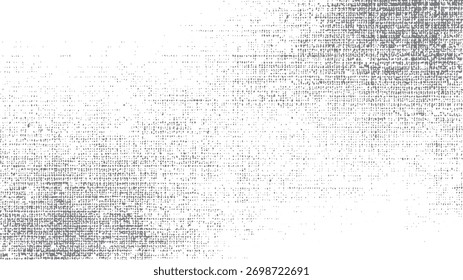 Abstractas patrón monocromo de puntos grises dispersos y Formas irregulares sobre un Vector de fondo blanco