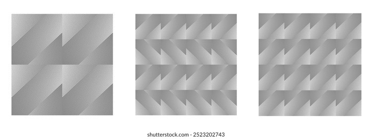 Abstract monochrome pattern. Striped texture. Minimal background. Diagonal dynamic composition. Line gradient.