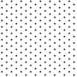 Abstract Monochrome Polka Dot Pattern Design.