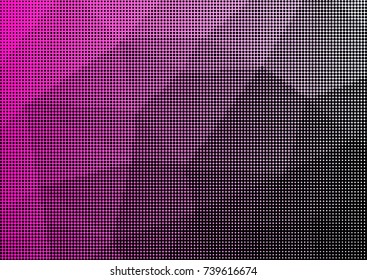 Abstract monochrome polygon halftone pattern.Design template vector illustration with dots. Modern dotted background for web sites, sticker labels,postcards,banners, corporate identity, cover design