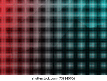 Abstract monochrome polygonal halftone pattern.Design template vector illustration with dots. Modern dotted background for web sites, sticker labels,postcards,banners, corporate identity, cover design