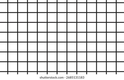 abstract monochrome repeatable black grid pattern.