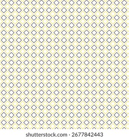 Modelo repetible monocromático abstracto del rombo amarillo negro.