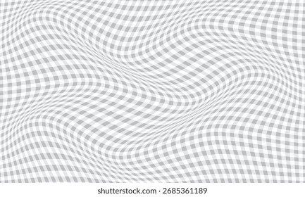 abstrato monocromático repetível check xadrez padrão de onda.