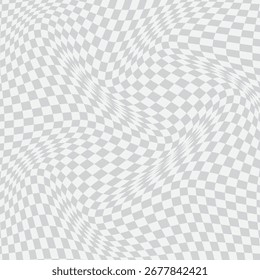padrão de onda de verificação repetível monocromático abstrato.