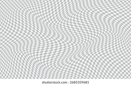 abstract monochrome repeatable check wave pattern.