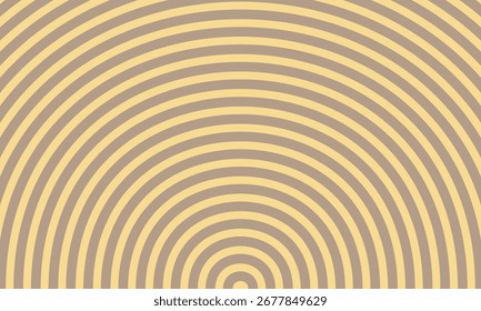 abstraktes monochromes wiederholbares kreisförmiges Linienmuster.
