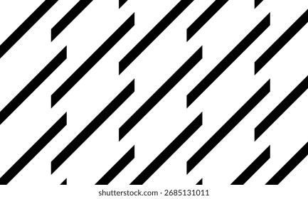 abstrato monocromático repetível diagonal irregular padrão arte.
