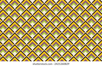patrón abstracto monocromo repetible de rectángulo negro morado amarillo púrpura.