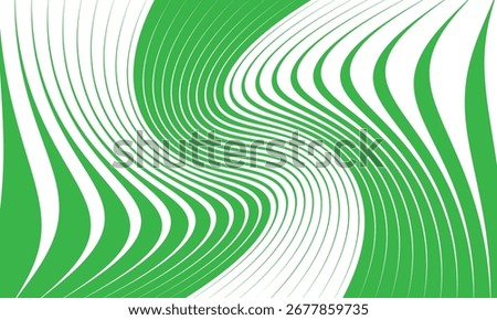 abstract monochrome repeatable oblique green twist line pattern.