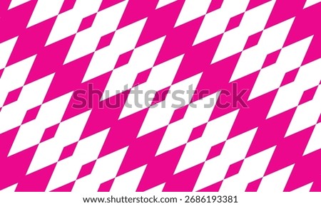 abstract monochrome repeatable pink diagonal rhombus pattern.