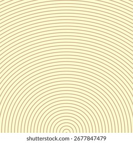 abstract monochrome repeatable tan circular line pattern on cream.