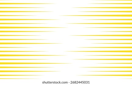 abstract monochrome repeatable yellow speed line pattern.