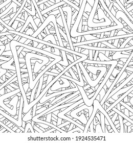 Abstract monochrome seamless background. Grunge texture repeating