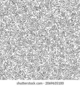 Abstract monochrome seamless background. Grunge texture repeating