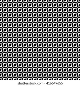  Abstract monochrome seamless pattern. Allover abstract texture. Black and white print. 