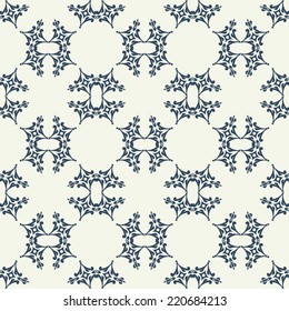 Abstract monochrome seamless pattern.Vector illustration. 