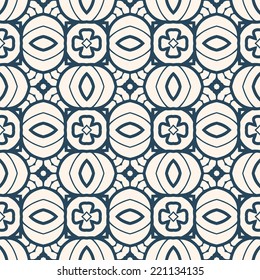 Abstract monochrome seamless pattern.Vector illustration. 