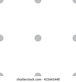 Abstract monochrome simple geometric pattern, seamless vector background. Simple black and white repeating texture. Modern contrast graphic with dots, circle, ball or point. 