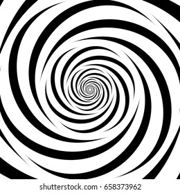 abstract monochrome spinning background. 