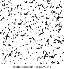 Patrón Abstractas de salpicaduras monocromáticas sobre fondo blanco