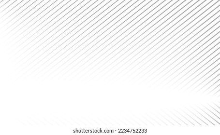 Abstract monochrome stripe texture background. Minimal grey lines pattern background for retro and graphic effects. Vector, 2023