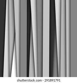 Abstract monochrome striped background 