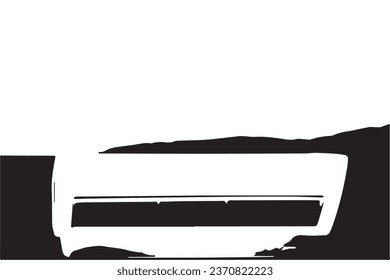 abstract monochrome texture, black and white texture background with black stains or spots 