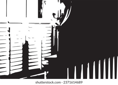 abstract monochrome texture, black and white texture background
