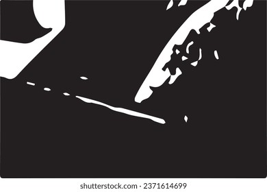 abstract monochrome texture, black and white texture background