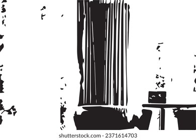 abstract monochrome texture, black and white texture background