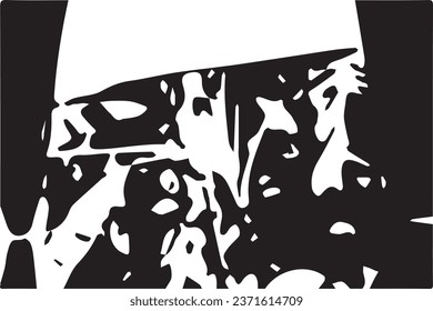 abstrakte einfarbige Textur, schwarz-weißer Hintergrund