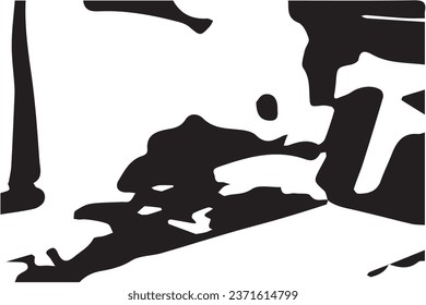 abstract monochrome texture, black and white texture background