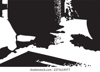 abstract monochrome texture, black and white texture background